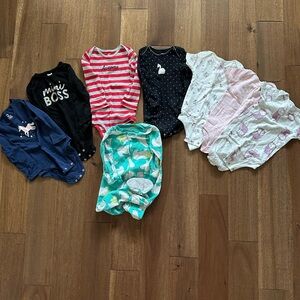 Carter's Colorful Bodysuit & Footed PJ Collection